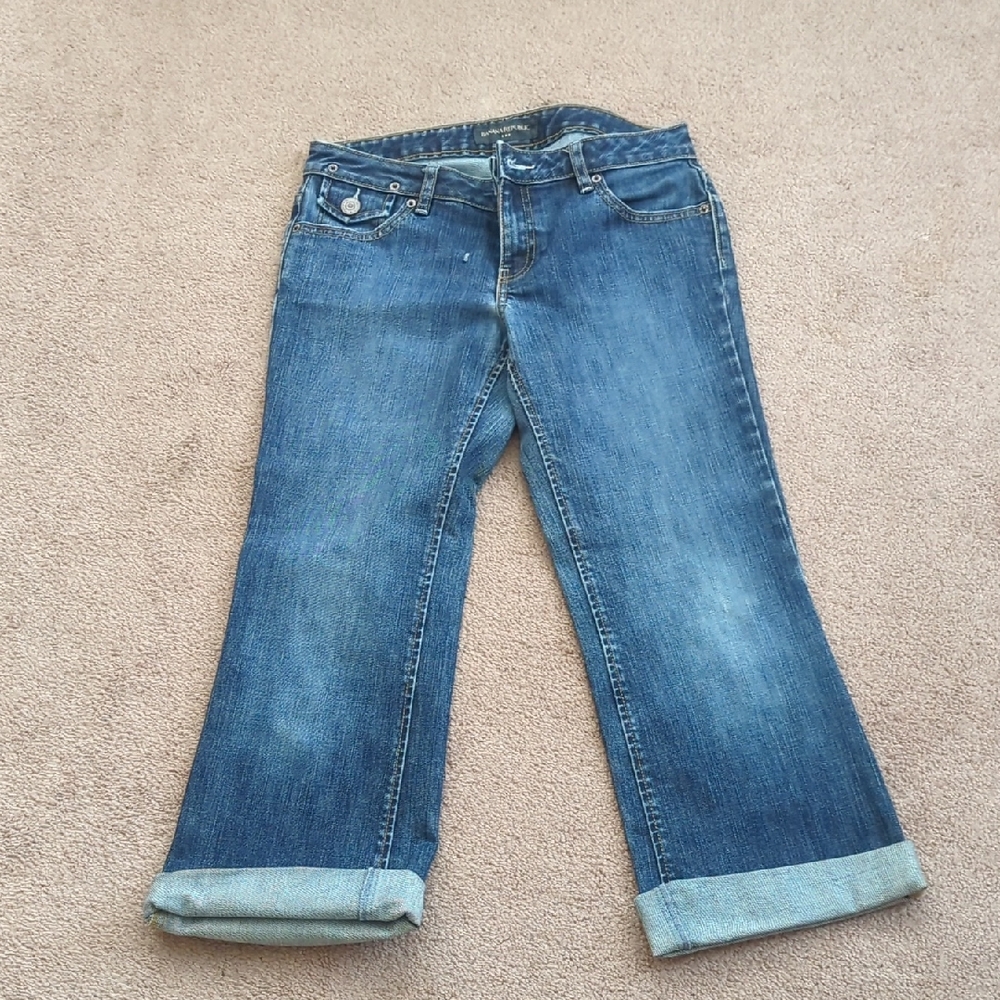 Banana Republic Cropped Jeans Size 4 Vintage